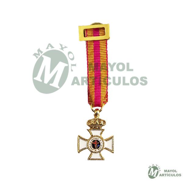 Medalla Miniatura Costancia - Oro