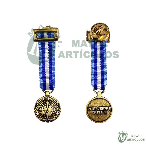 Medalla Miniatura ONU Onusal