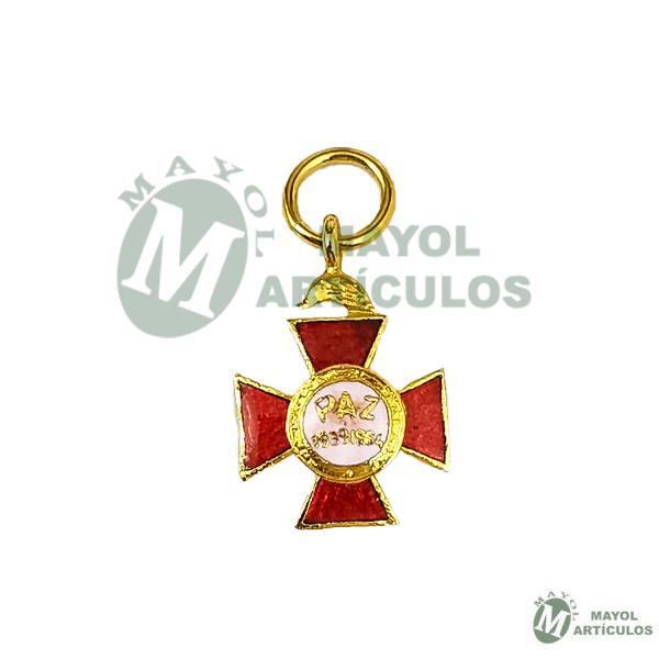 Medalla Miniatura Paz de Franco
