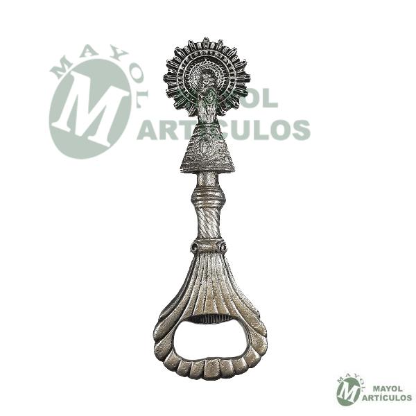 Abridor de botellas metalico Virgen del Pilar