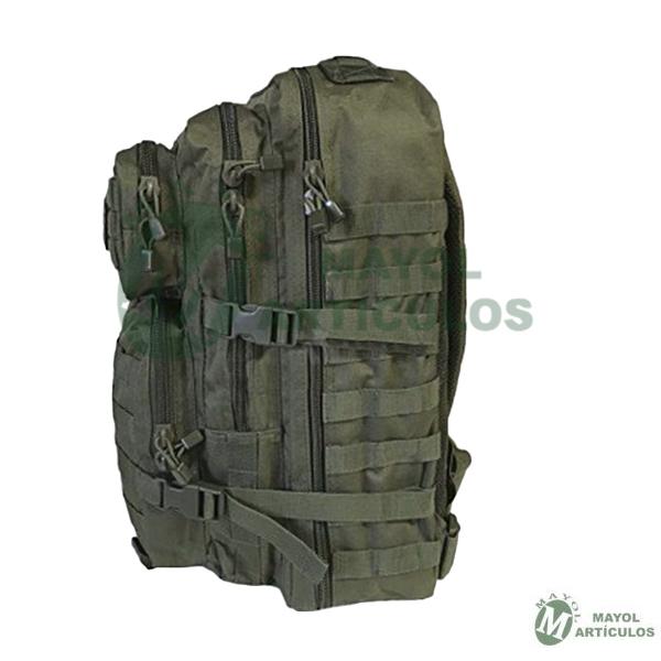 Mochila asalto verde 36 lt MIL TEC