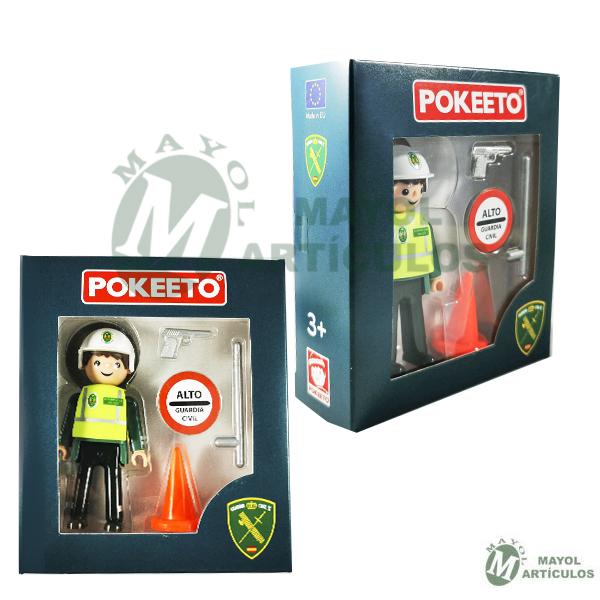 Muñeco Pokeeto Chico Guardia Civil Tráfico