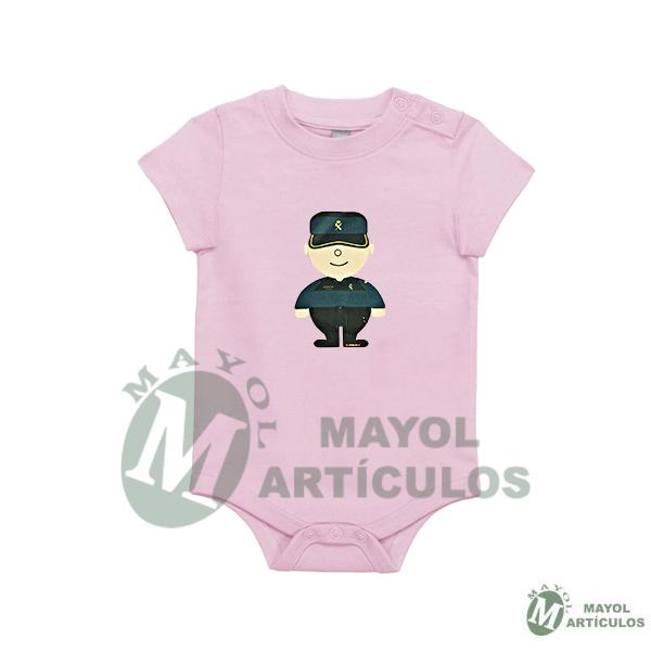 Body para bebe manga corta