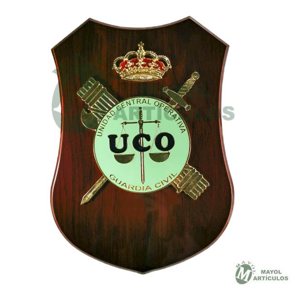 Metopa metalica UCO Verde ( Nueva)