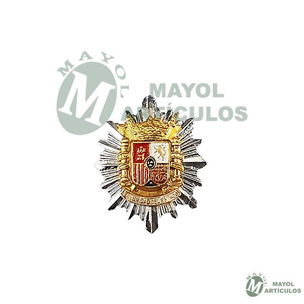 Pin Seguridad del Estado - Plata de ley