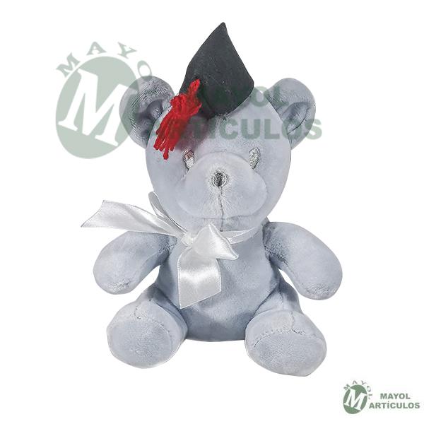 Peluche Osito Azul - Gorro Cuartelero