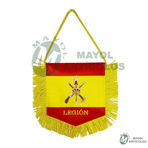 Banderín Legión Escudo y letras Impresas