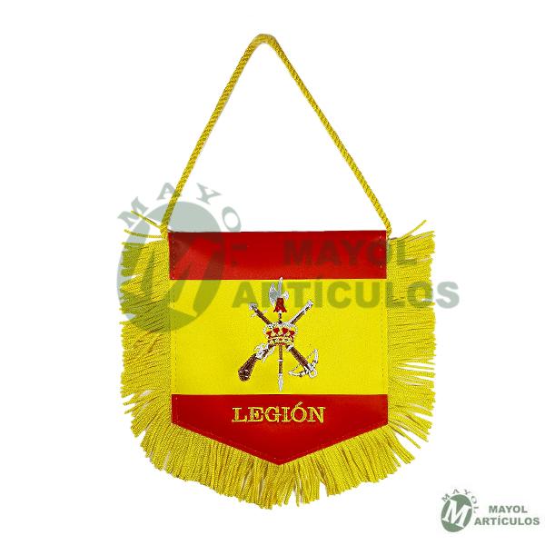 Banderín Legión  Escudo y letras Bordados