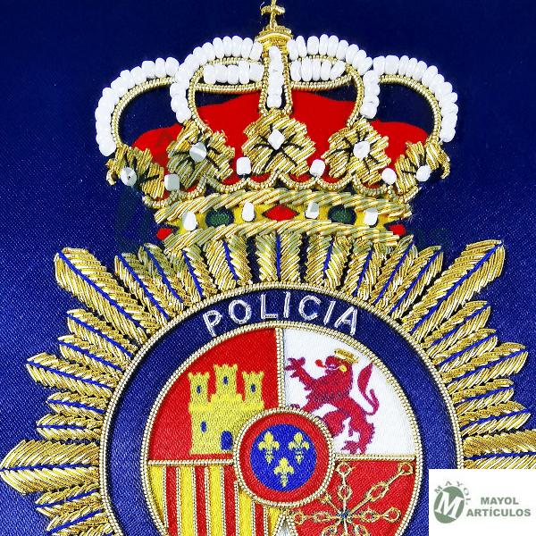 Detalle Banderín Policía Nacional