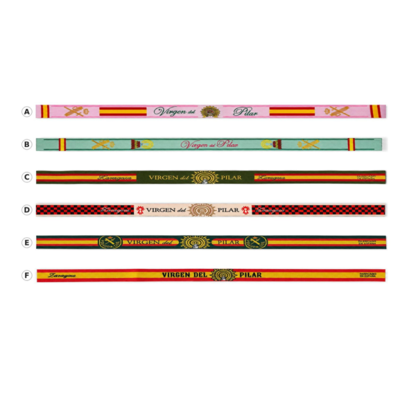 Pulsera Tela Virgen del Pilar - Varios