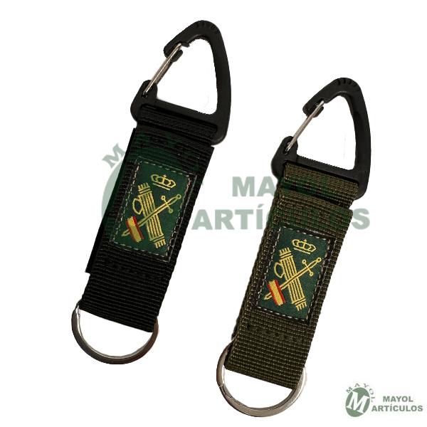 Llavero de mosquetón Guardia Civil ,