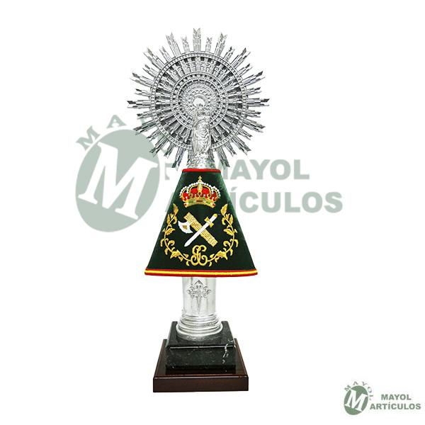 Virgen del PIlar Manto 43 cm