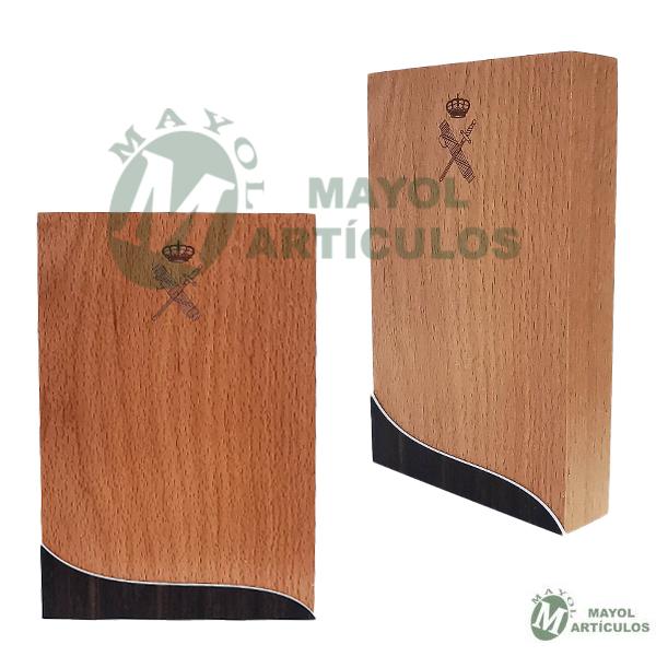 Placa en madera para personalizar