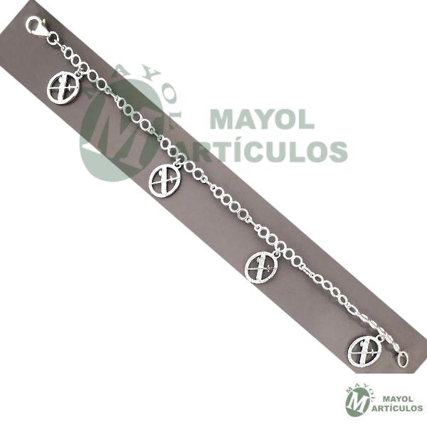 Pulsera Emblema Plata de Ley