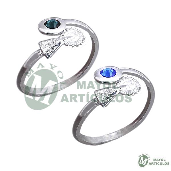 Anillo Virgen del PIlar   en plata de Ley