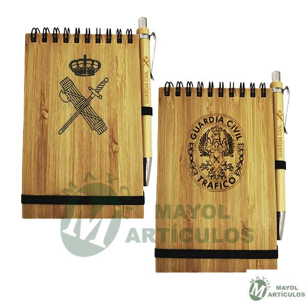 Cuaderno de notas - Tapa Bambú