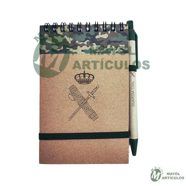 Cuaderno de notas - Camuflaje