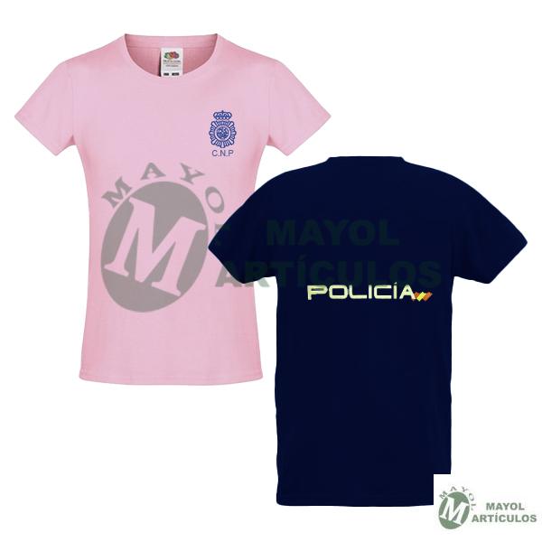 camiseta niño Policia Nacional