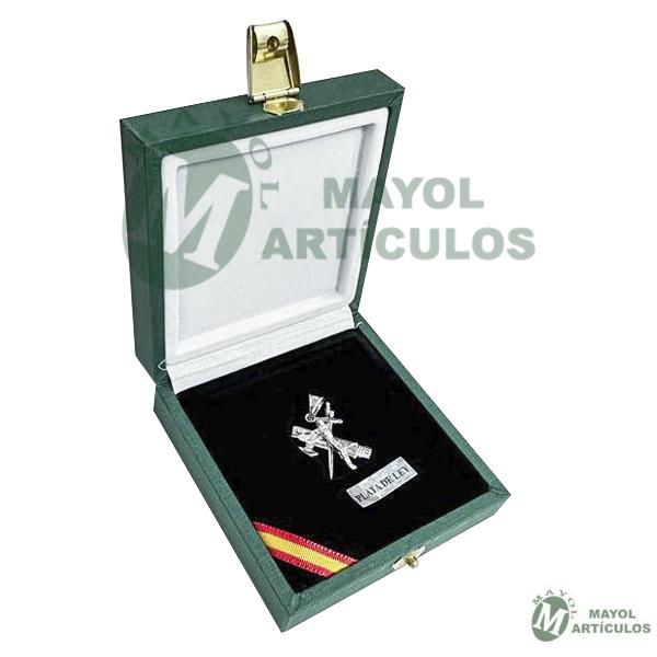 Colgante Emblema Guardia Civil- Cristo  En plata de ley 