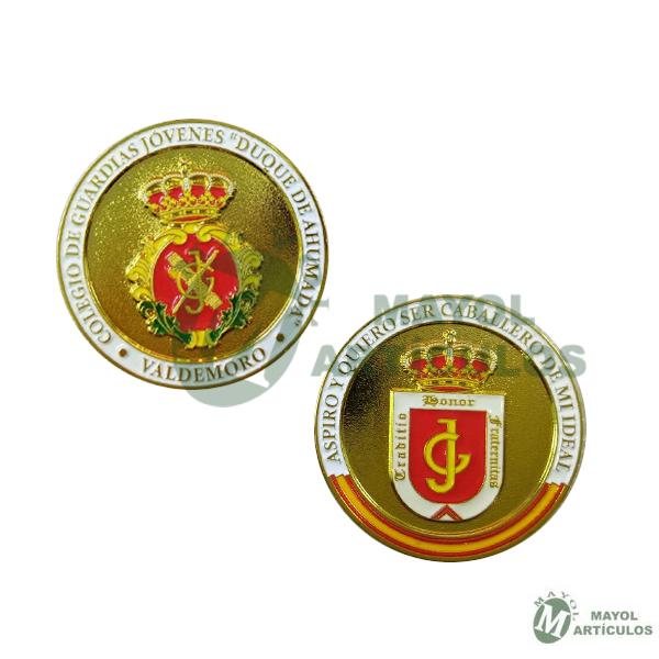 Moneda Colegio de Guardias Jóvenes Duque de Ahumada - Valdemoro.