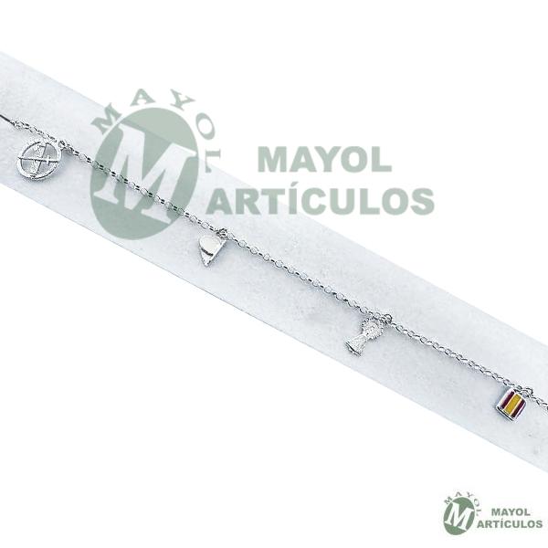 pulsera 4 colgantes Guardia Civil
