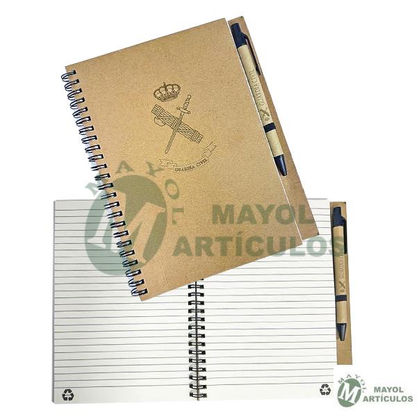 Cuaderno de notas - Cartón Reciclado