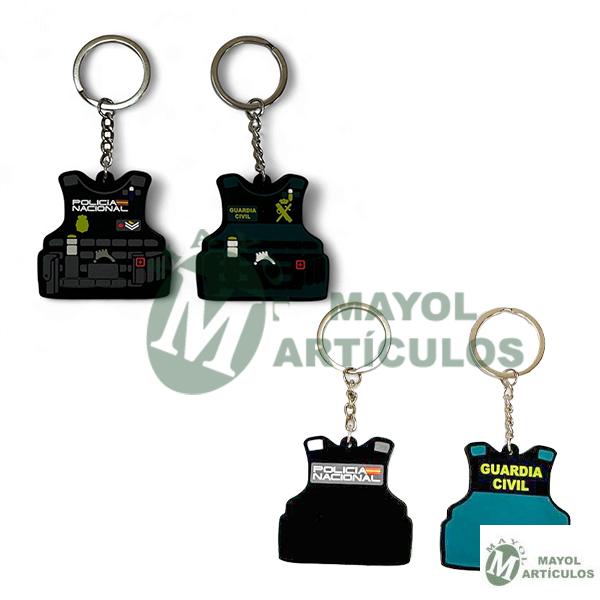 Llavero Chaleco CNP/GC