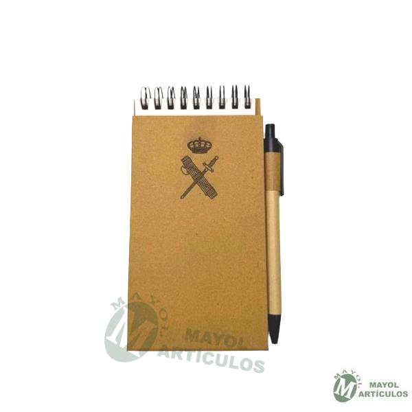 Libreta con Grabado y Set de Posits Adhesivos
