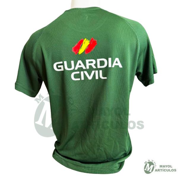 Camiseta Técnica verde - Guardia Civil - Imagen 2