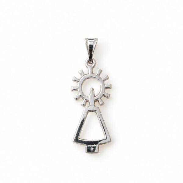 Colgante Virgen Plata L